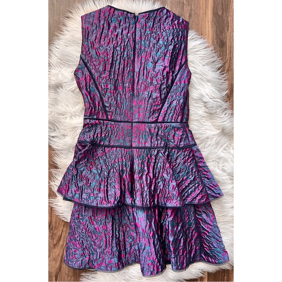 BCBG MaxAzria sleeveless tiered mini dress - Picture 5 of 8